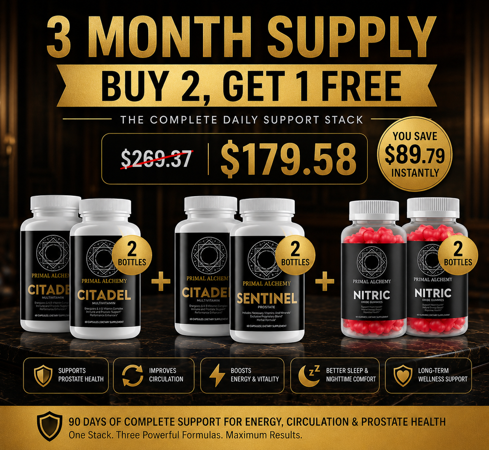 Prostate Reclamation Bundle™ – 3 Month Supply | Buy 2, Get 1 FREE